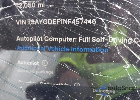 2022 Tesla Model Y Performance Dual Motor All-Wheel Drive из США, поврежденный, VIN 7SAYGDEF1NF457446